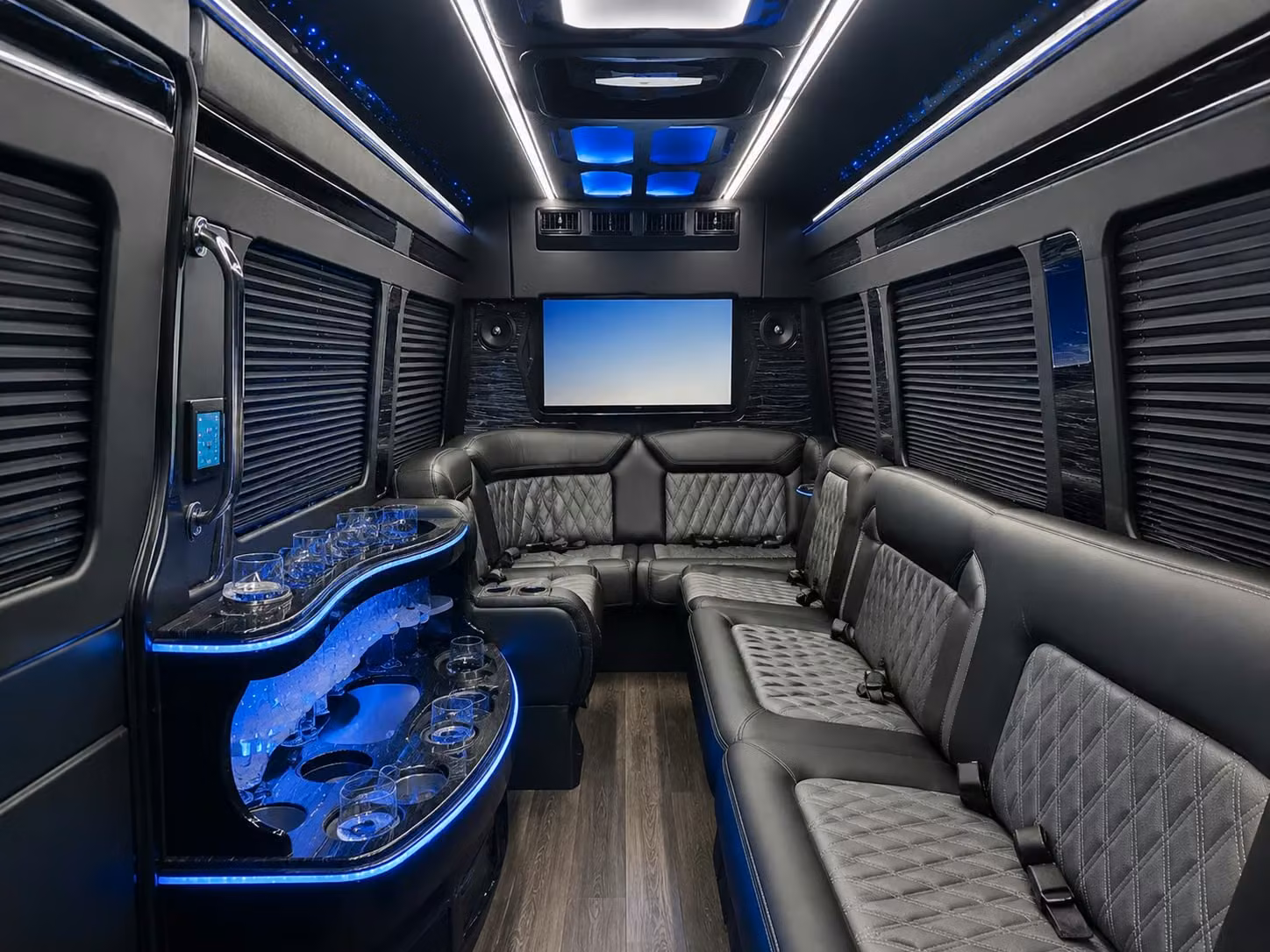 bridal party transportation and day of shuttle logistics in coral springs