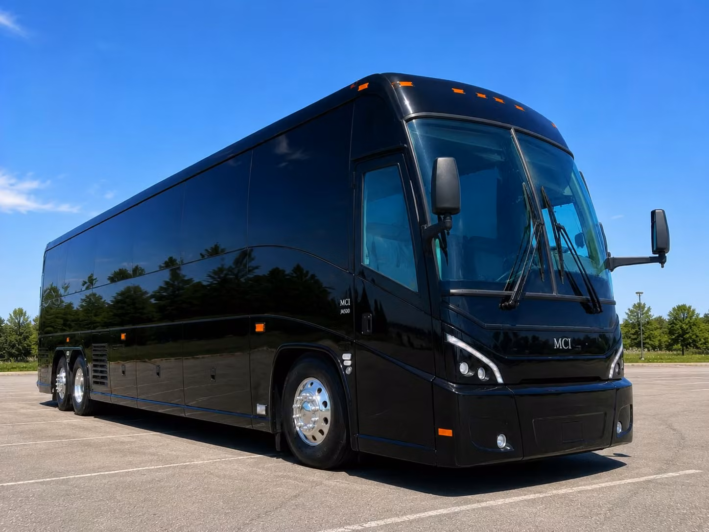 coral springs 56 passenger charter bus rental