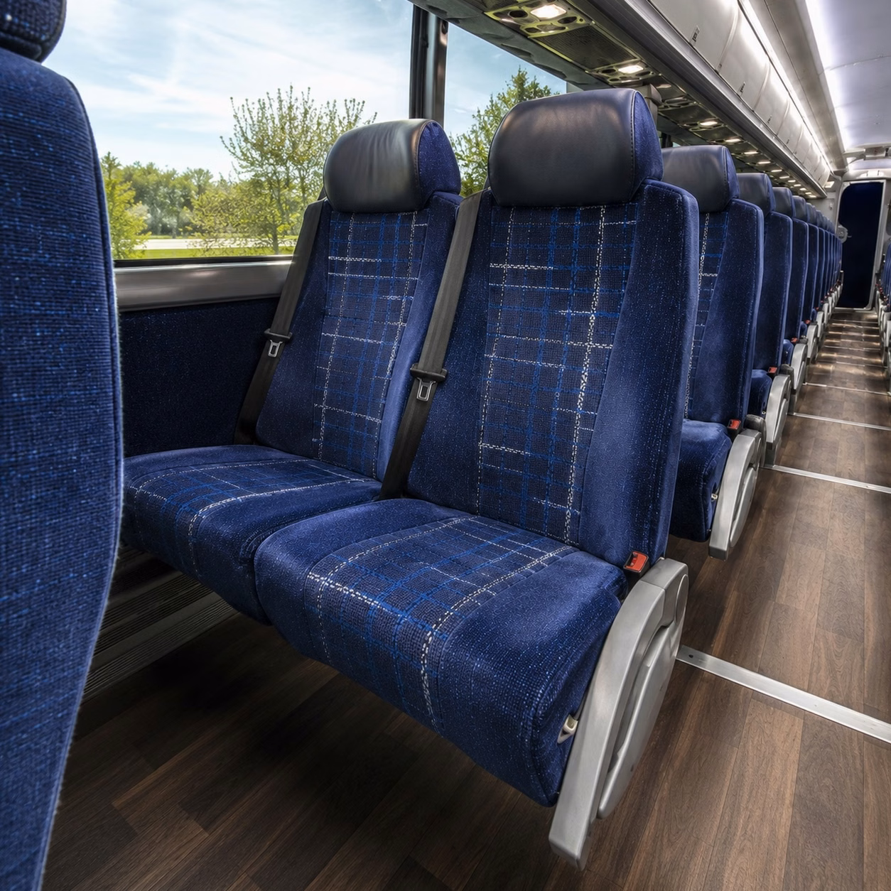 coral springs charter bus rental inside