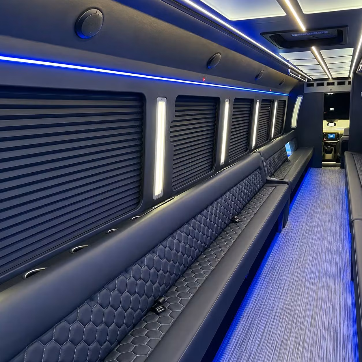 party bus interior