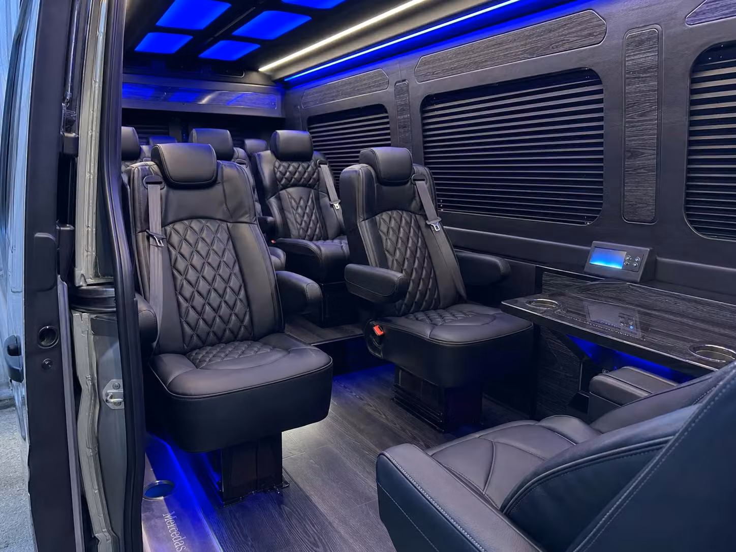 sprinter van transportation for groups and events across coral springs